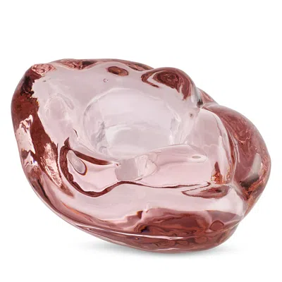 KOSTA BODA SNIPPAN PINK SCULPTURE