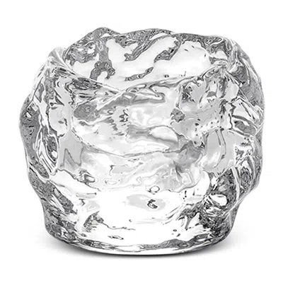 Kosta Boda Snowball Small Votive In Clear