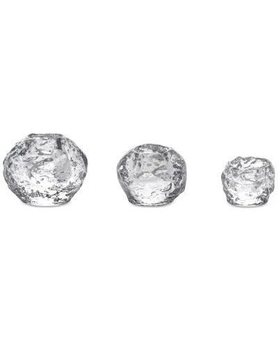 Kosta Boda Snowball Votive, Set Of 3 In No Color