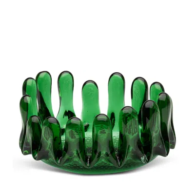 Kosta Boda Sunflower Bowl In Green