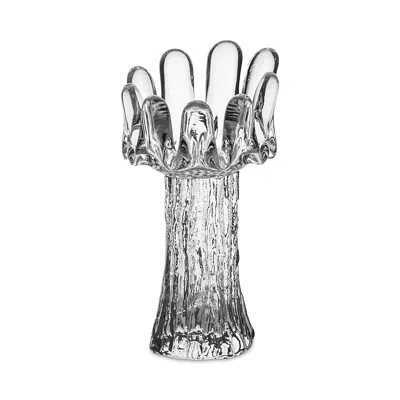 Kosta Boda Sunflower Large Circular Votive Holder In Transparent