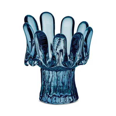 Kosta Boda Sunflower Medium Circular Votive Holder In Blue