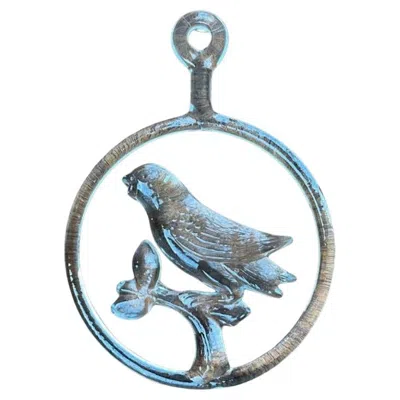 Pre-owned Kosta Boda Swedish Bird Window Decoration In Glass From , 1970s In Gray