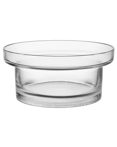 Kosta Boda Tall Limelight Bowl In Transparent