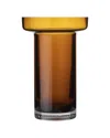 Kosta Boda Tall Limelight Vase In Orange