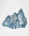 Kosta Boda The Rock Votive In Blue