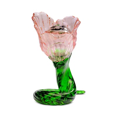 Kosta Boda Uhv Homage Glass Flower In Multi
