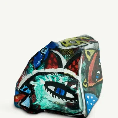 Kosta Boda Ulrica Hydman Vallien Homage Handmade Fantasy & Sci-fi Figurines & Sculptures In Multi