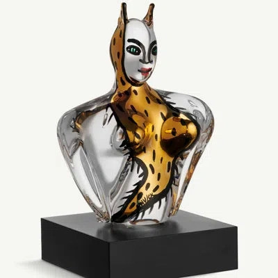 Kosta Boda Ulrica Hydman Vallien Homage Handmade Fantasy & Sci-fi Figurines & Sculptures In Multi