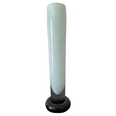 Pre-owned Kosta Boda Vibrant Vintage Art Glass Bud Vase By , Signed In Transparent