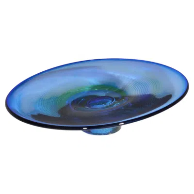 Pre-owned Kosta Boda Vision Blue By  — A Masterpiece Of Scandinavian Crystal Art