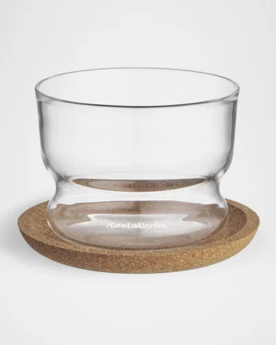 Kosta Boda Viva Double Old Fashioned Glasses, Set Of 2 In Transparent