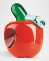 Kosta Boda We Love Apples Decorative Accent By Asa Jungnelius In Red