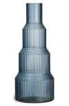 Kosta Boda Pavilion Vase, Blue, Xl In Blue