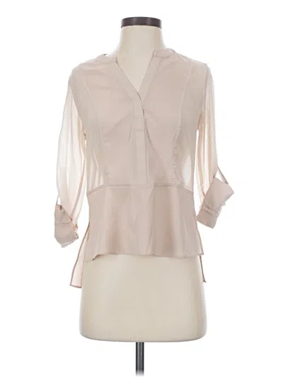 Pre-owned Koton 3/4 Sleeve Blouse In Ivory