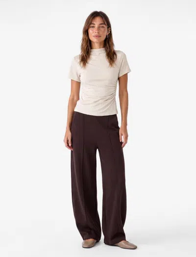 Koton Barrel Fit Trousers In Brown
