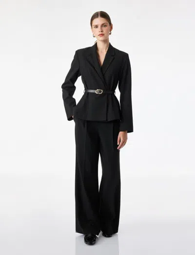 Koton Blazer Jacket In Black