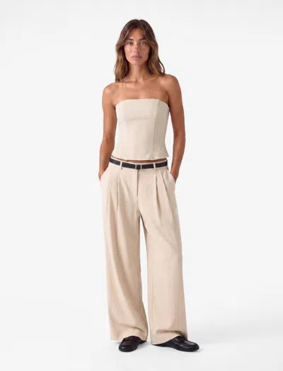 Koton Corset Bustier In Neutral