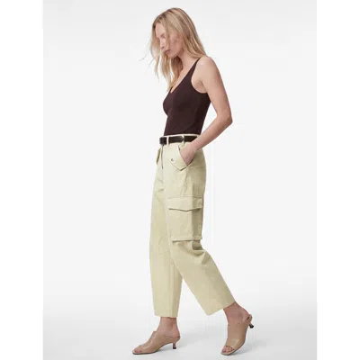 Koton Relaxed Fit Cotton Cargo Trousers In Black