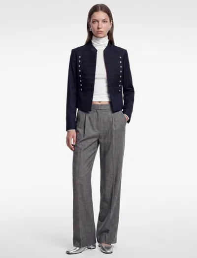 Koton Wide Leg Pants In Gray