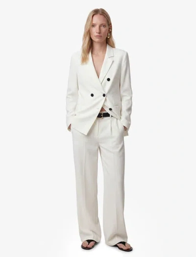 Koton Wide Leg Trousers With Belt In Animal Print