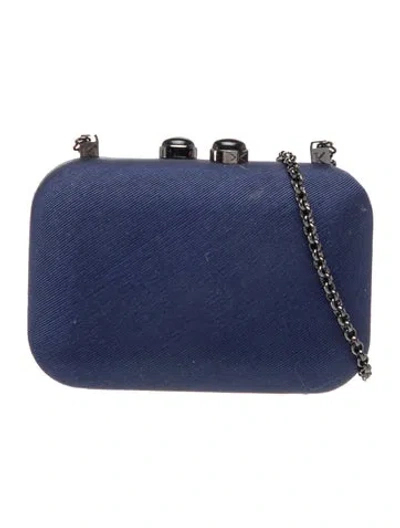 Pre-owned Kotur Clutch In Blue