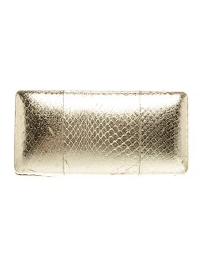 Pre-owned Kotur Clutch In Gold/metallic