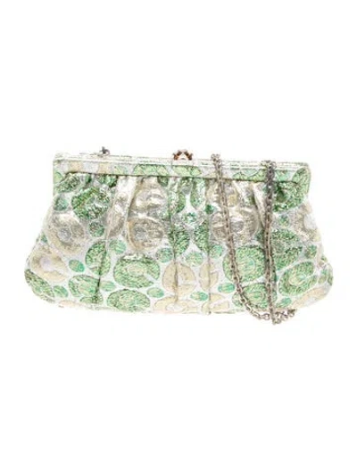 Pre-owned Kotur Clutch In Green