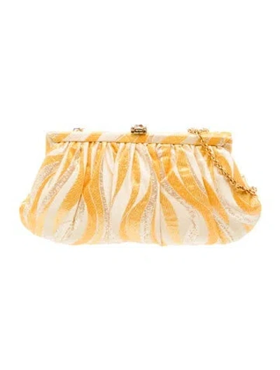 Pre-owned Kotur Evening Bag In Orange