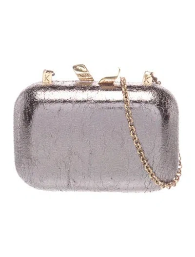 Pre-owned Kotur Leather Clutch In Blue