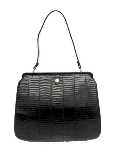 Pre-owned Kotur Leather Shoulder Bag In Black