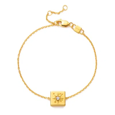 Kouree Women's Gold 'one Of A Kind' Fixed Charm Bracelet