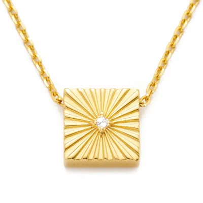 Kouree Women's Gold 'you've Got This' Necklace Pendant Charm