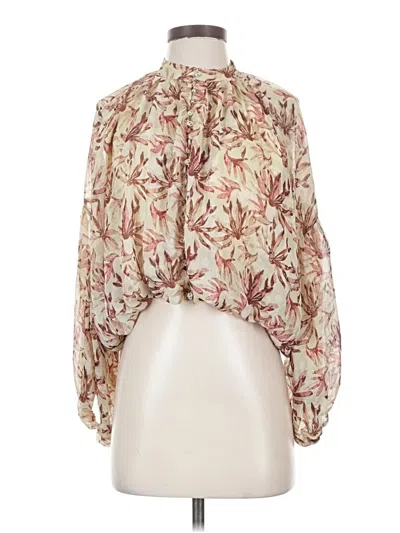 Pre-owned Kourt 3/4 Sleeve Blouse In Ivory