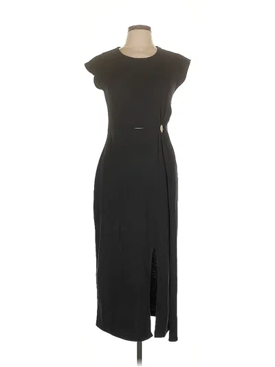 Pre-owned Kourt Casual Dress In Black