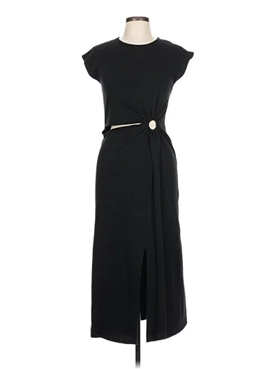 Pre-owned Kourt Casual Dress In Black