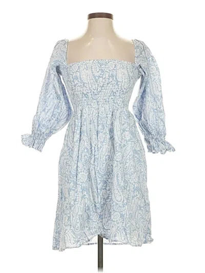 Pre-owned Kourt Casual Dress In Blue