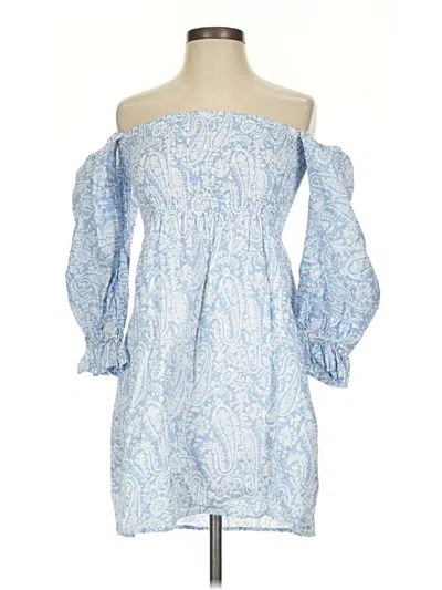 Pre-owned Kourt Casual Dress In Blue