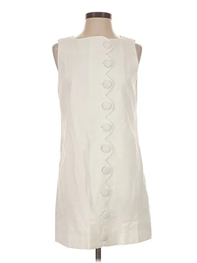 Pre-owned Kourt Casual Dress In Ivory