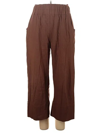 Pre-owned Kourt Casual Pants In Brown