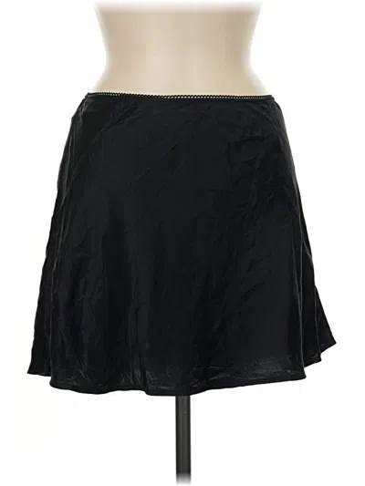 Pre-owned Kourt Casual Skirt In Black