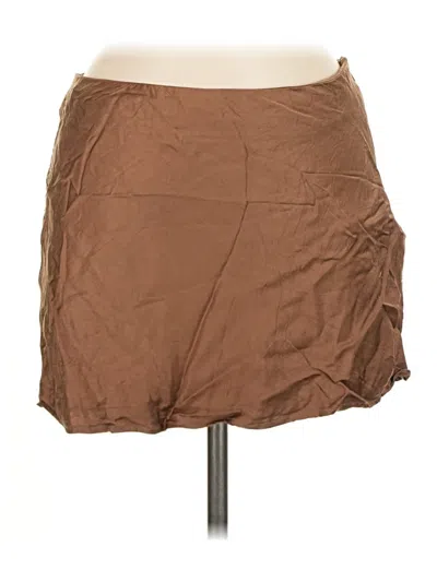 Pre-owned Kourt Casual Skirt In Brown