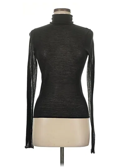 Pre-owned Kourt Long Sleeve Turtleneck In Black