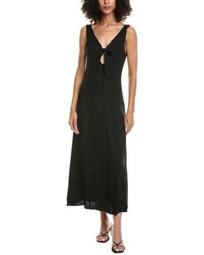 Kourt Louisa Midi Dress In Black