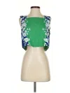 Kourt Sleeveless Blouse In Green