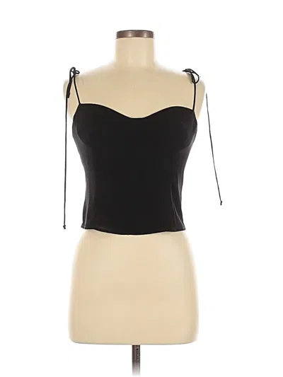 Pre-owned Kourt Sleeveless Top Black Strapless Neckline Tops