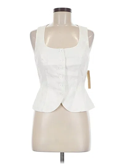 Pre-owned Kourt Vest In White