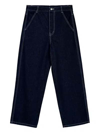 Kowtow Contrast-stitching Barrel Jeans