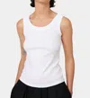 Kowtow Everyday Singlet Top In White In White