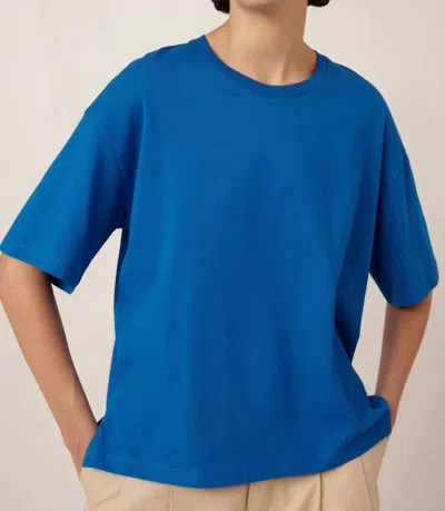Kowtow Everyday Tee In Azure In Blue